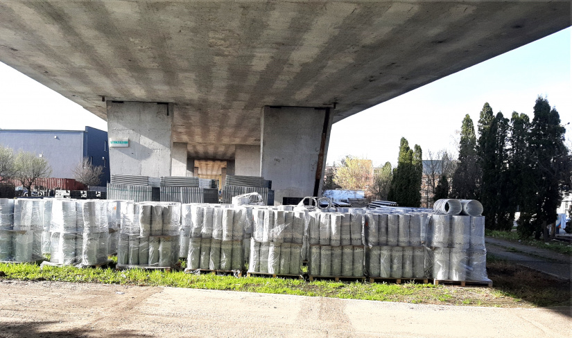 Rekonštrukcia potrubí - medzisklad