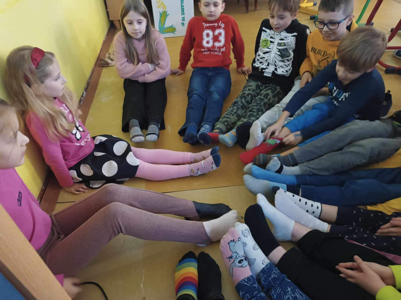 "Ponožková výzva" na ZŠ Kudlovská