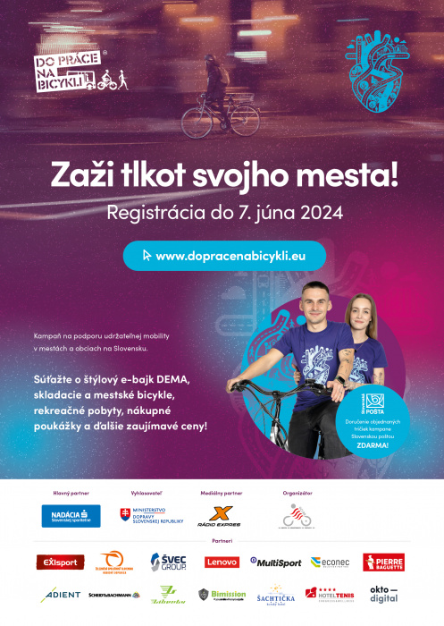 Do práce na bicykli 2024