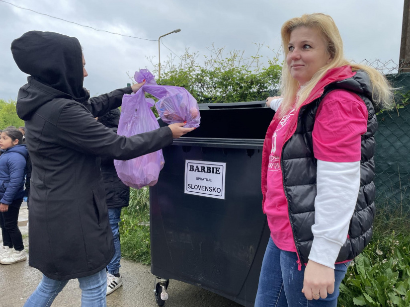 BARBIE upratovala Humenné