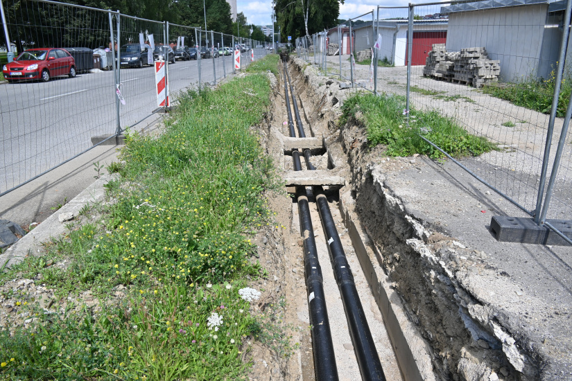 Výmena potrubí - stav 4. júna 2024