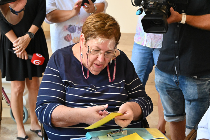 Návšteva Esther Shilo a Spevácky zbor mesta Humenné (workshop)