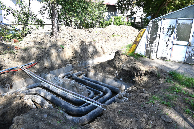 Výmena potrubí - kontrolný deň 8. augusta 2024