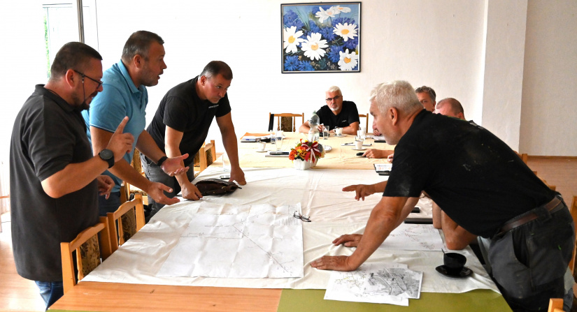Výmena potrubí - kontrolný deň 22. augusta 2024