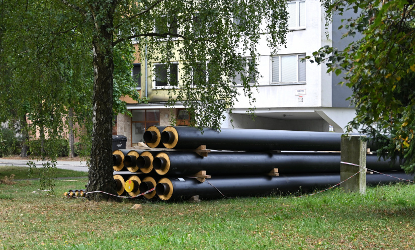 Výmena potrubí - kontrolný deň 22. augusta 2024