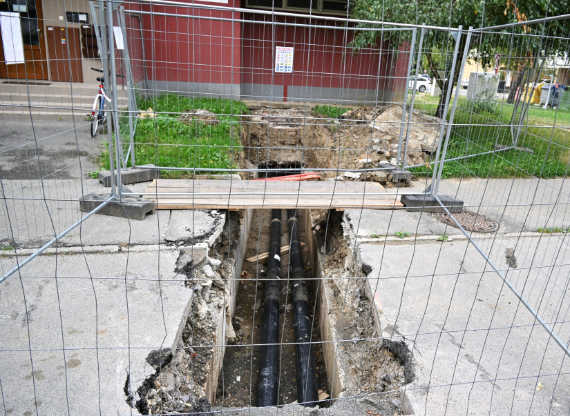 Výmena potrubí - kontrolný deň 22. augusta 2024