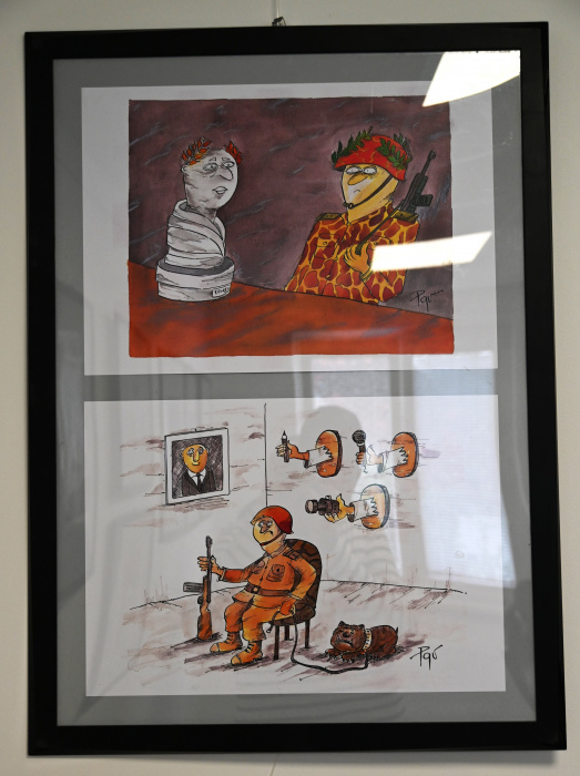 Výstava karikatúr Vlada Pavlíka (vernisáž 17.9.)