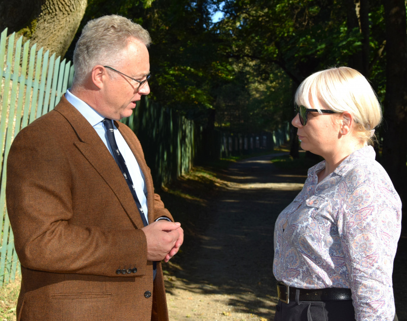 Nigel Baker a Jana Bercelová
