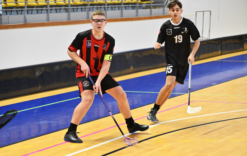 Florbal, 1. liga starších žiakov: FBK Humenné - ATU Košice 1:7