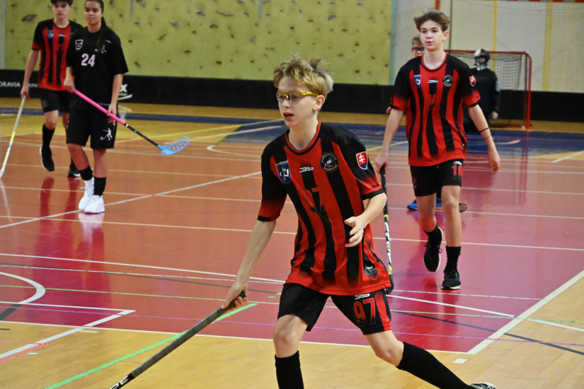 Florbal, 1. liga starších žiakov: FBK Humenné - ATU Košice 1:7