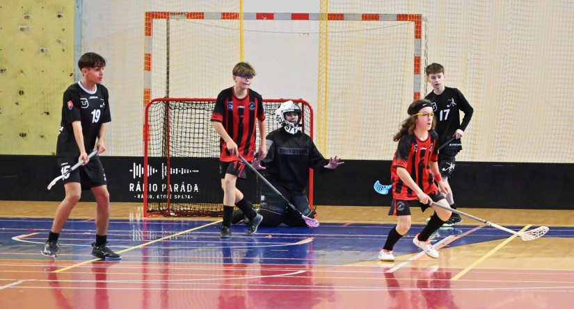 Florbal, 1. liga starších žiakov: FBK Humenné - ATU Košice 1:7