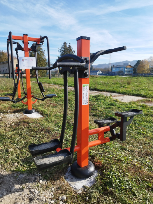 Nové fitness prvky na workoutovom ihrisku