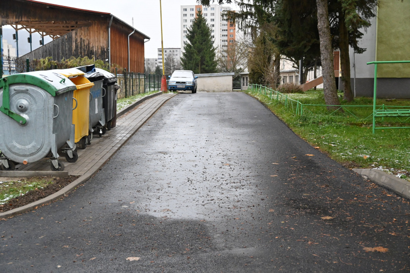 Projekt: Riešenie dopravnej obslužnosti ZŠ Hrnčiarska, Humenné
