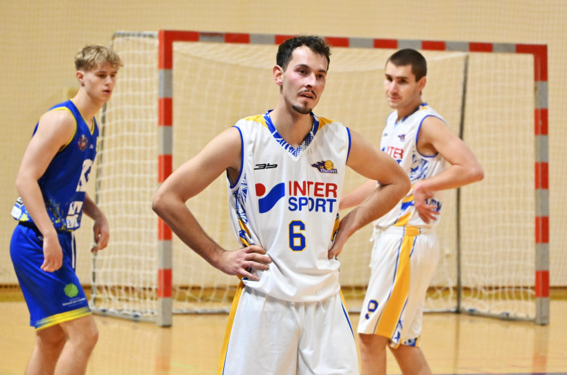 1.BK Humenné - Slávia RIM Basket Košice 49:55 (2. liga muži)