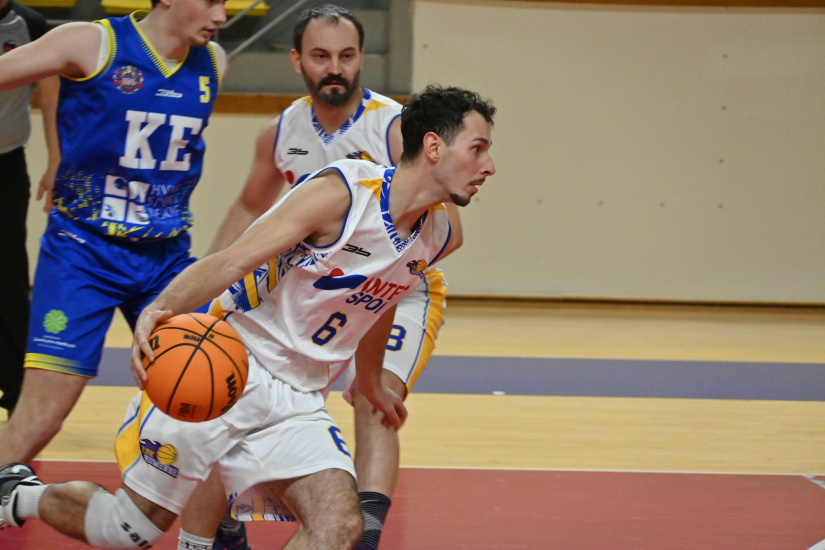 1.BK Humenné - Slávia RIM Basket Košice 49:55 (2. liga muži)