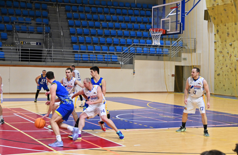 1.BK Humenné - Slávia RIM Basket Košice 49:55 (2. liga muži)