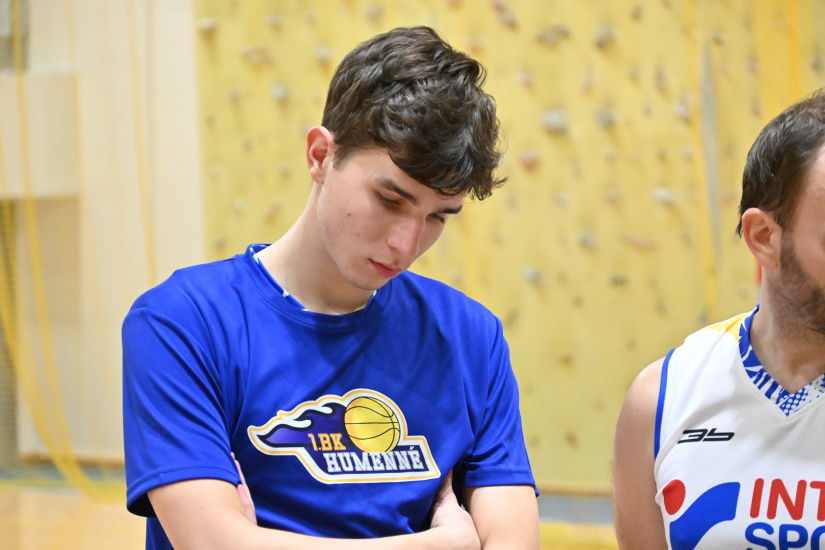 1.BK Humenné - Slávia RIM Basket Košice 49:55 (2. liga muži)