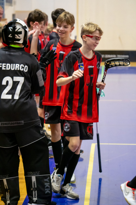 Florbal (starší žiaci): FBK Humenné - Michalovce 5:4