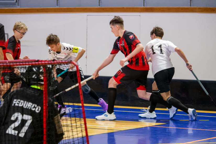 Florbal (starší žiaci): FBK Humenné - Michalovce 5:4