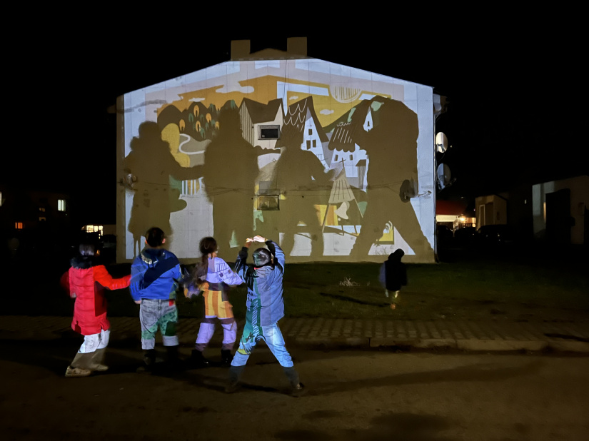 Murál - pýcha Podskalkay (Mesto kultúry 2024)