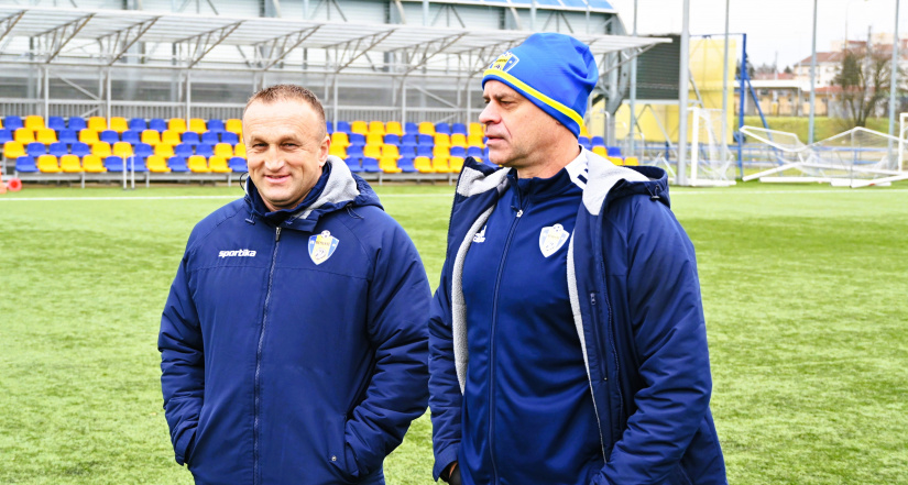 Prvý tréning FK Humenné (7.1.)
