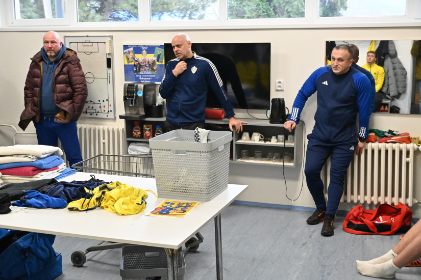 Prvý tréning FK Humenné (7.1.)