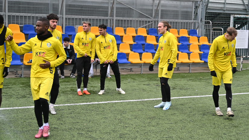 Prvý tréning FK Humenné (7.1.)