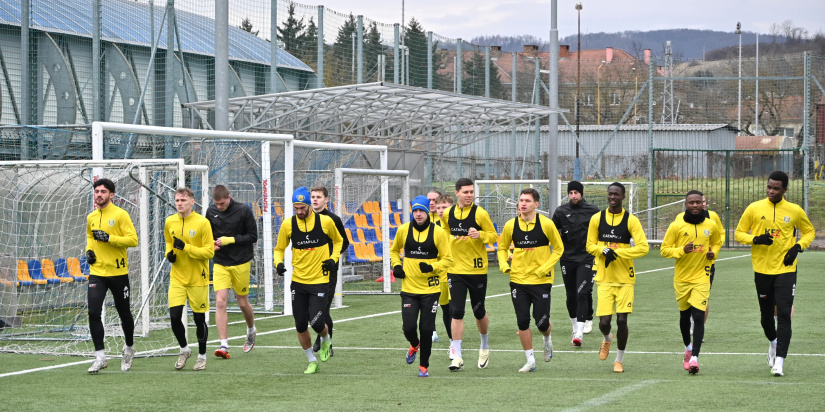Prvý tréning FK Humenné (7.1.)