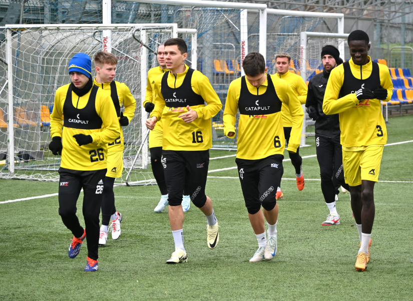 Prvý tréning FK Humenné (7.1.)