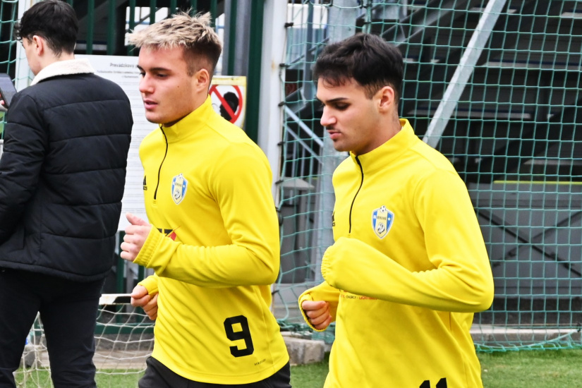 Prvý tréning FK Humenné (7.1.)