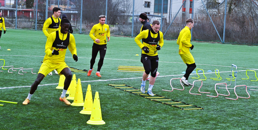 Prvý tréning FK Humenné (7.1.)