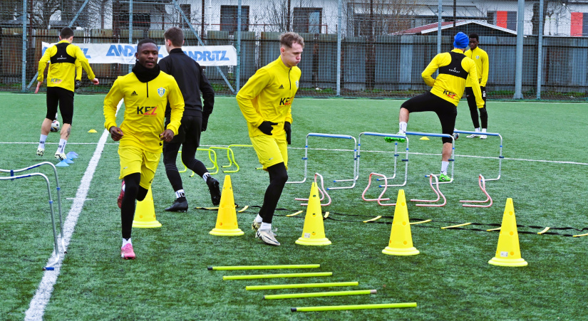 Prvý tréning FK Humenné (7.1.)