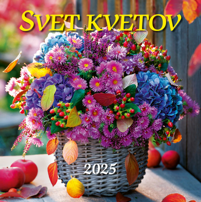 Svet kvetov 2025 (nástenný kalendár)
