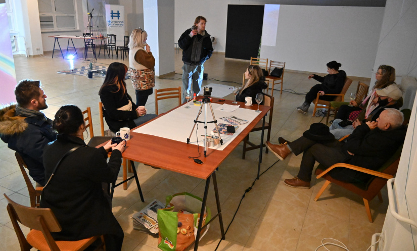 MK´24: Tretí rezident Joe Highton. Workshop vytváral pocitovú mapu