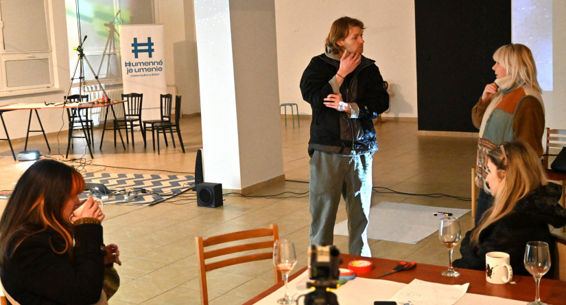 MK´24: Tretí rezident Joe Highton. Workshop vytváral pocitovú mapu