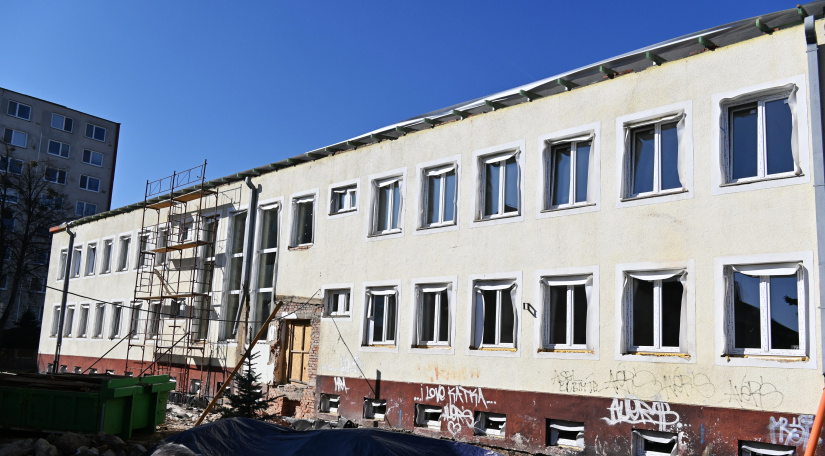 Rekonštrukcia ZUŠ P. Breinera (10. týždeň 2025)