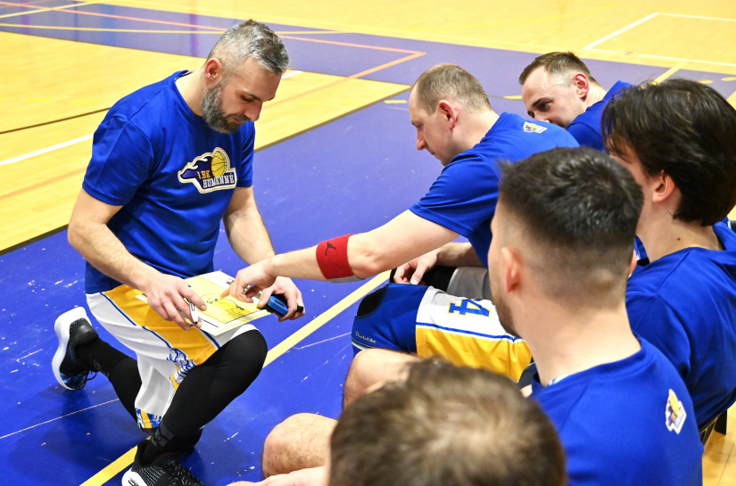 1.BK Humenné - Ravens Košice 68:72 (muži)