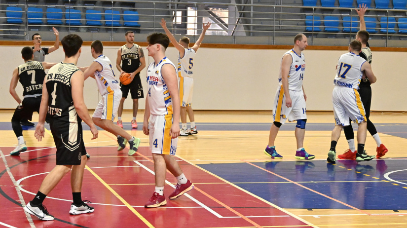 1.BK Humenné - Ravens Košice 68:72 (muži)