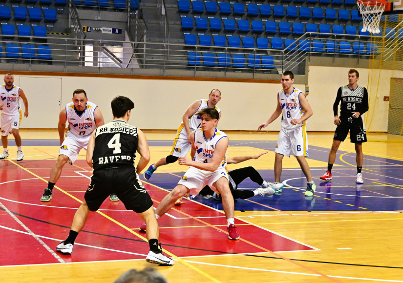 1.BK Humenné - Ravens Košice 68:72 (muži)