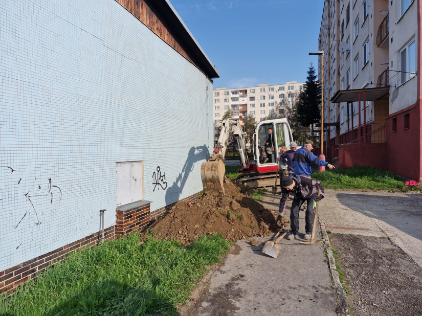 Porucha na Mierovej ulici