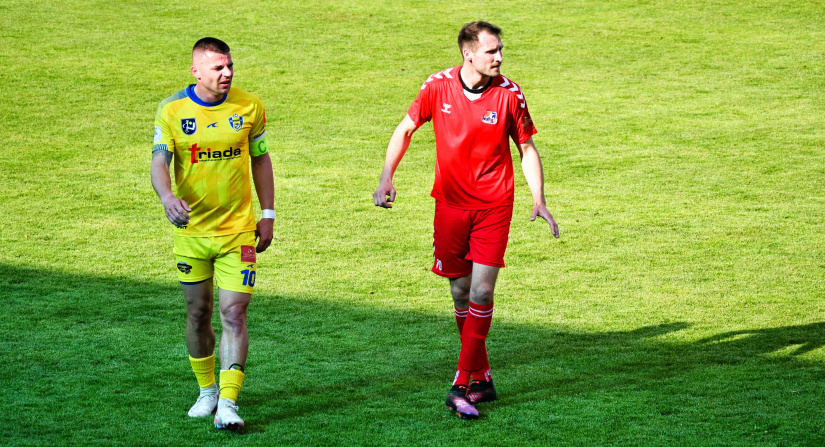 Kapitán mužstva Erik Streňo (FK Humenné - P. Bystrica 1:0)