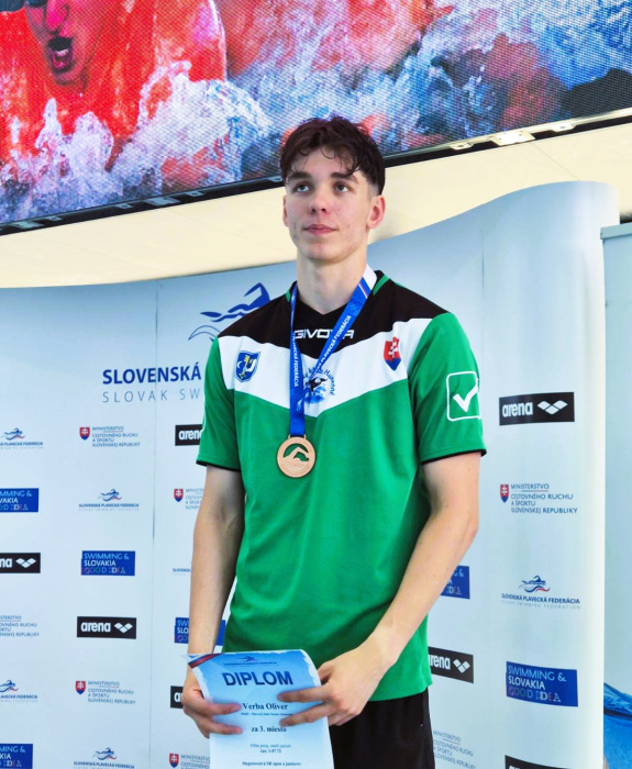 Letné M-SR Open a Juniorov v plávaní - Zlatý Oliver Verba
