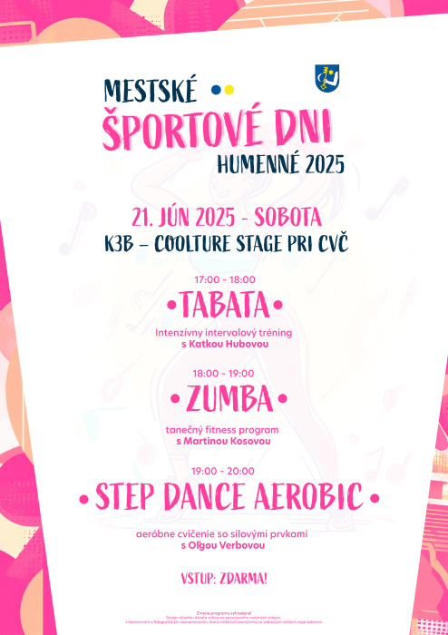 Mestské športové dni ´25