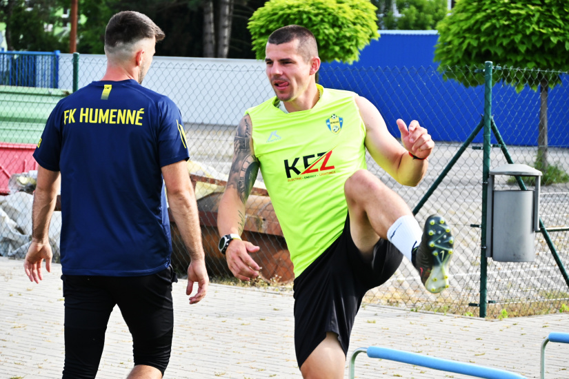 Prvý tréning FK Humenné
