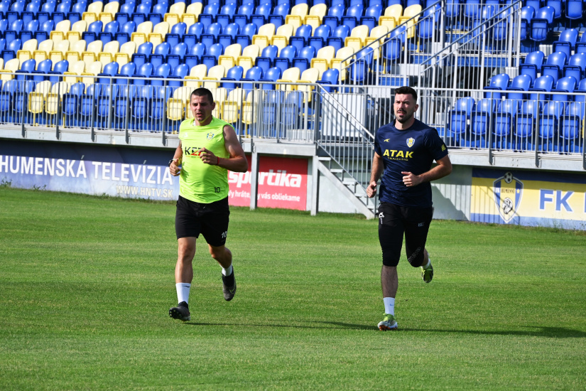 Prvý tréning FK Humenné