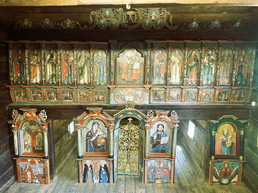Barokový ikonostas chrámu sv. Michala Archanjela