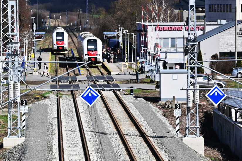Železničná zastávka Humenné mesto