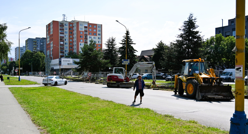Rekonštrukcia potrubí (31. týždeň)