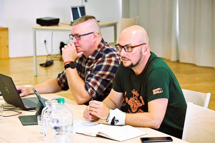 Pracovné stretnutie "Kostrová sieť cyklotrás PSK"