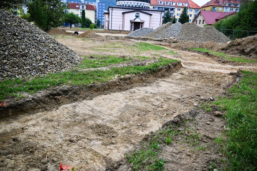 Park Sokolej (práce 36. týždeň 2025)